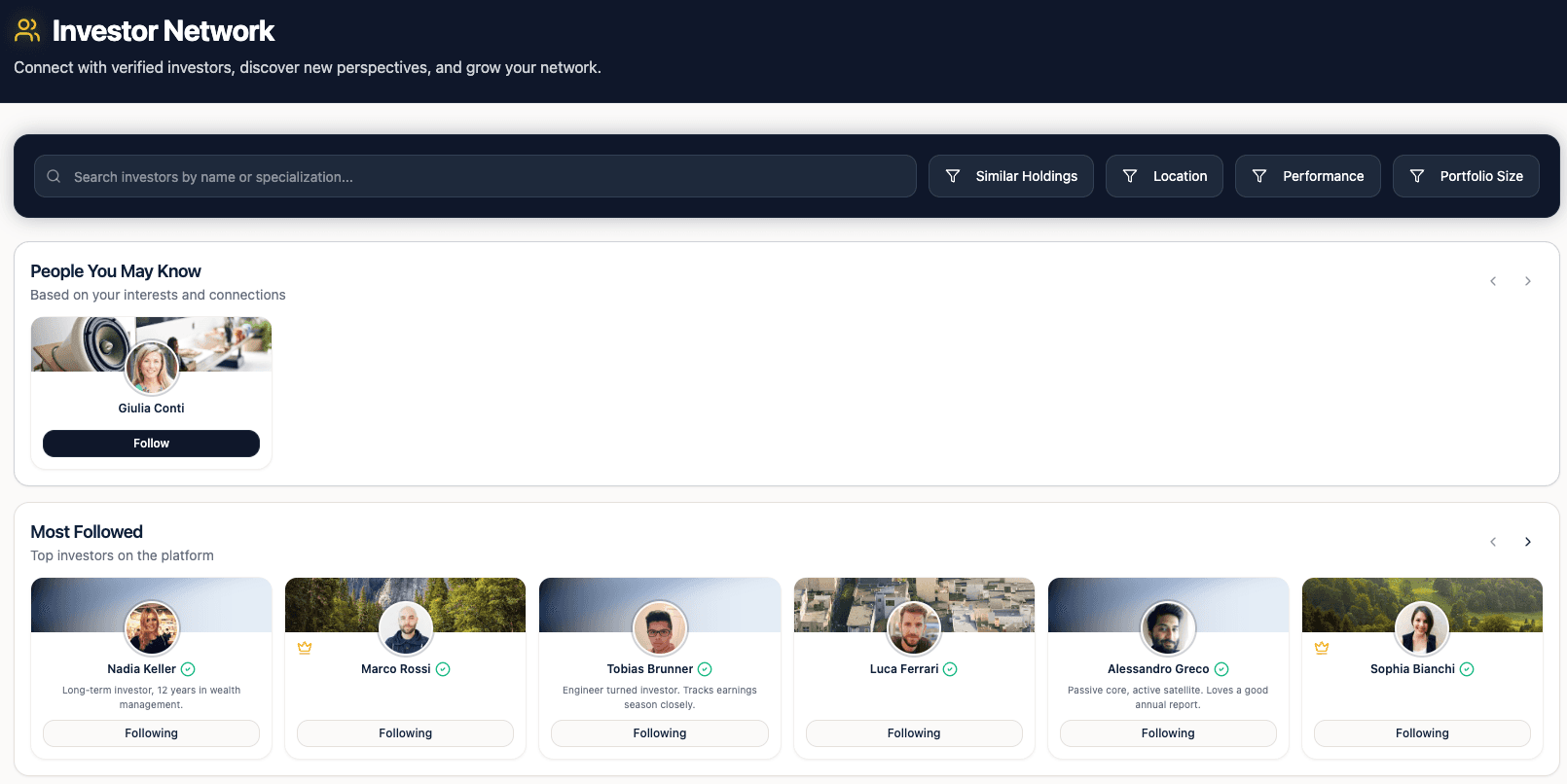 Investor Network